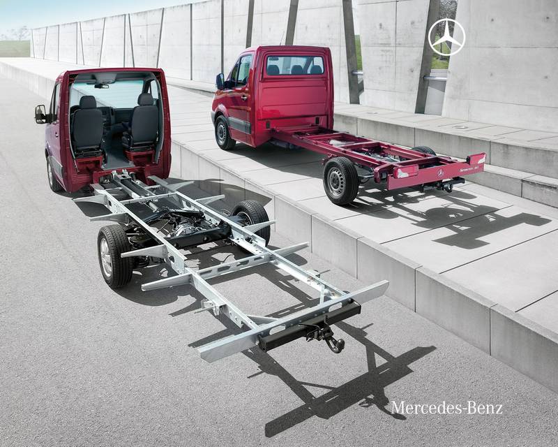 Фото автомобиля Mercedes-Benz Sprinter шасси 2-дв.